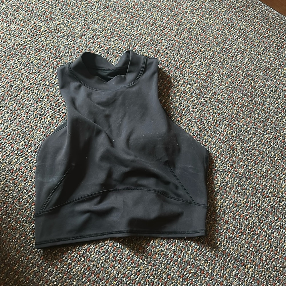 Lulu lemon (padded) high neck tank top!!